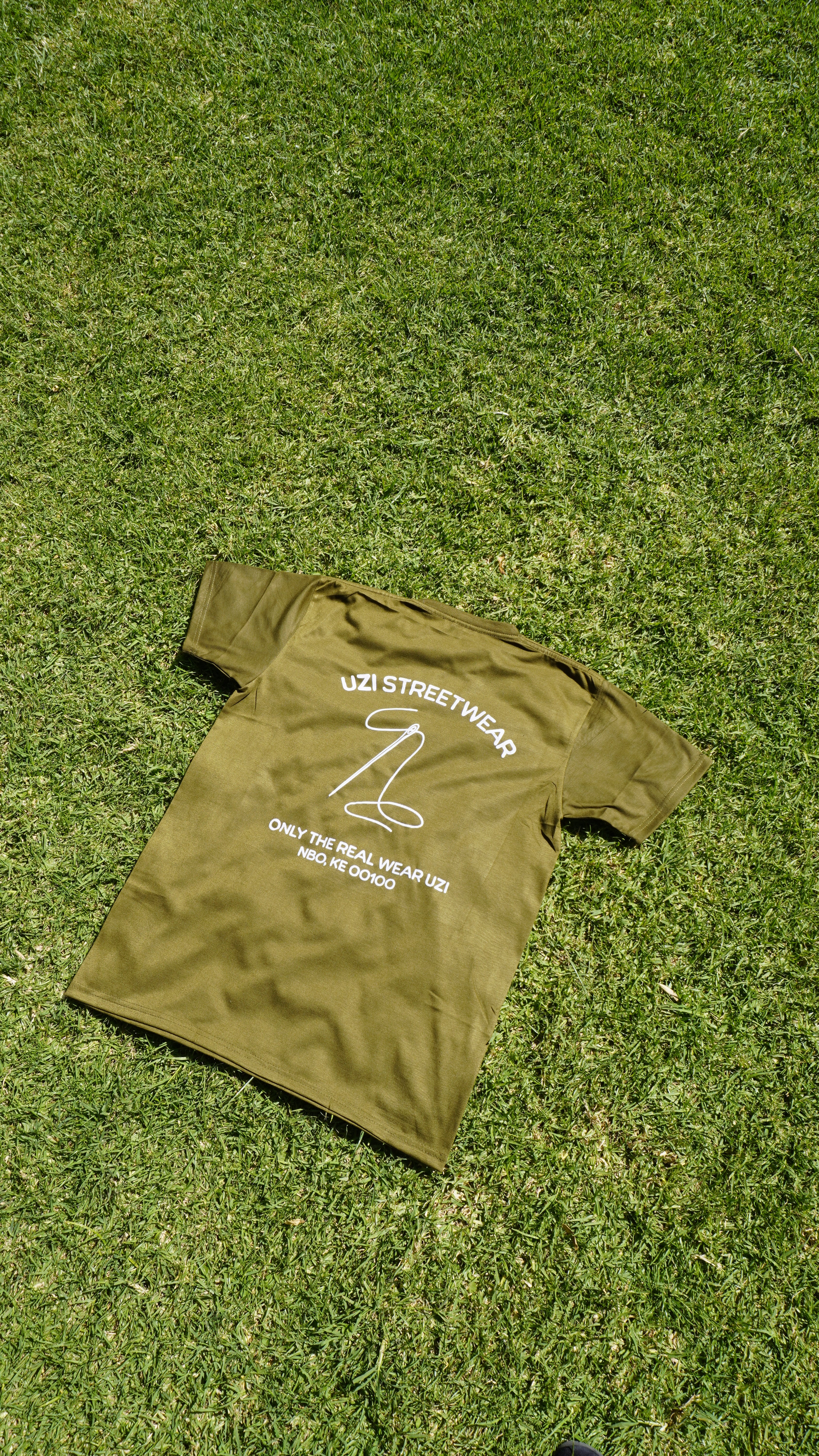 Uzi Jungle Green "OTR" T-shirt